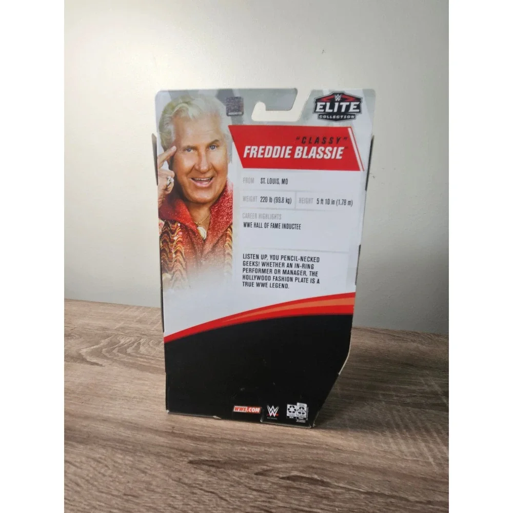 WWE Elite Collection Classy Freddie Blassie Action Figure Collector Edition